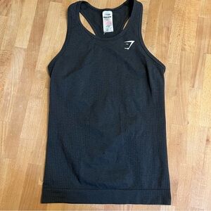 Gymshark Black Sleeveless Workout Top